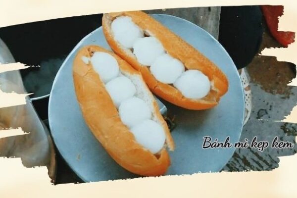 Bánh mì kẹp kem ở đâu Đồng Tháp