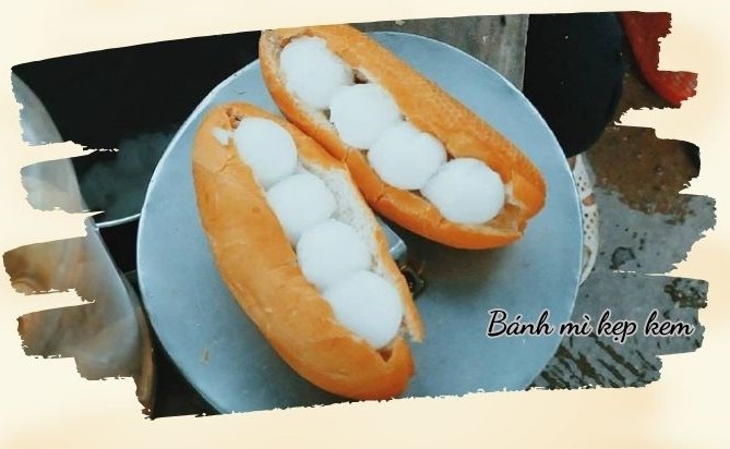 Bánh mì kẹp kem ở đâu Đồng Tháp